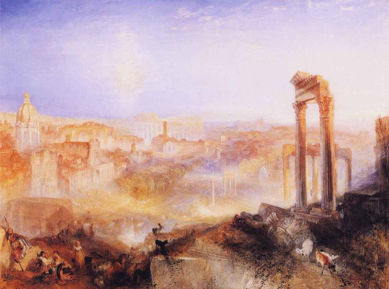 J.M.W. Turner Modern Rome oil painting picture